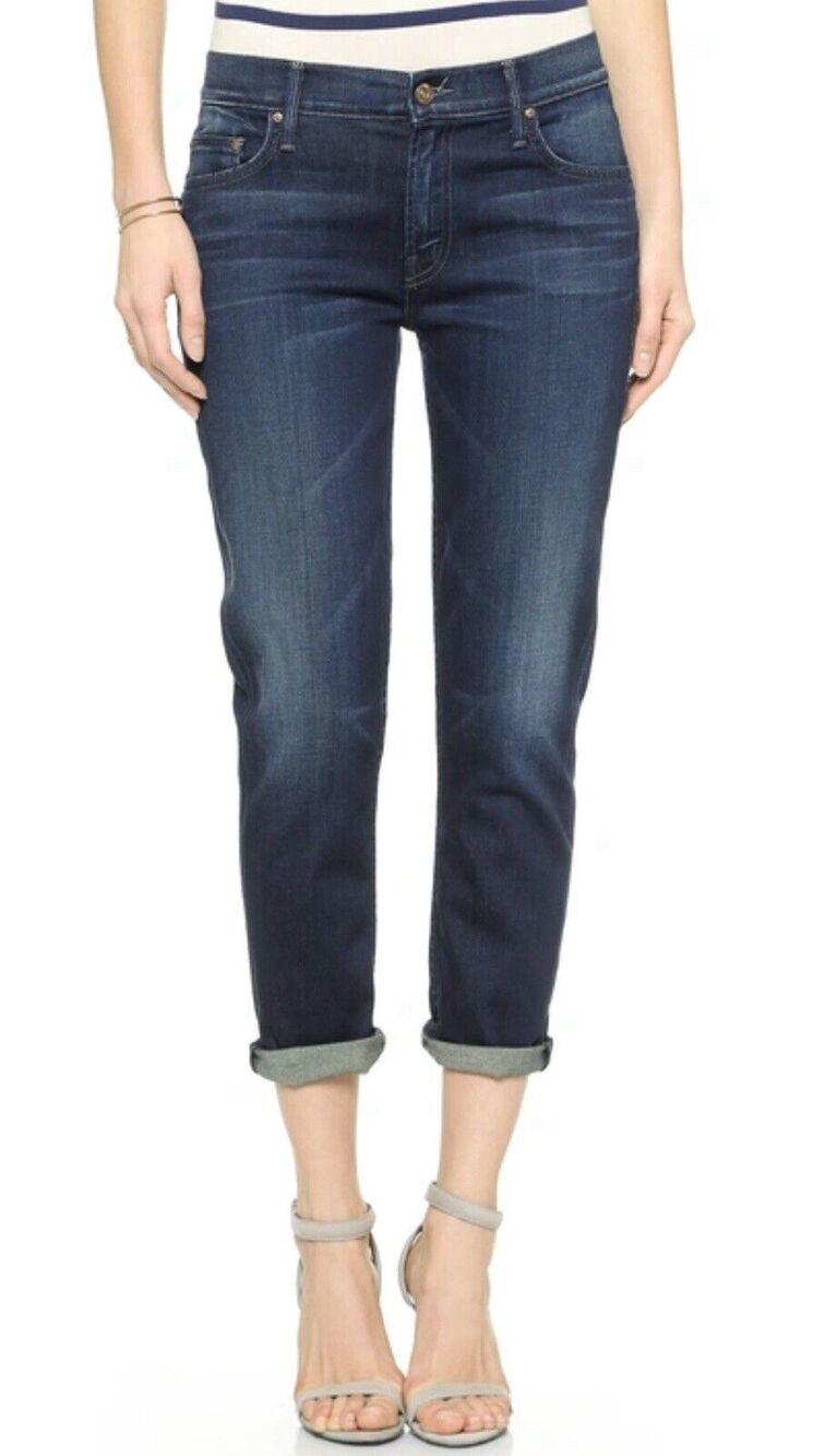 Mother The Dropout When the Lovin Gets Good Denim Skinny Jeans Size 24